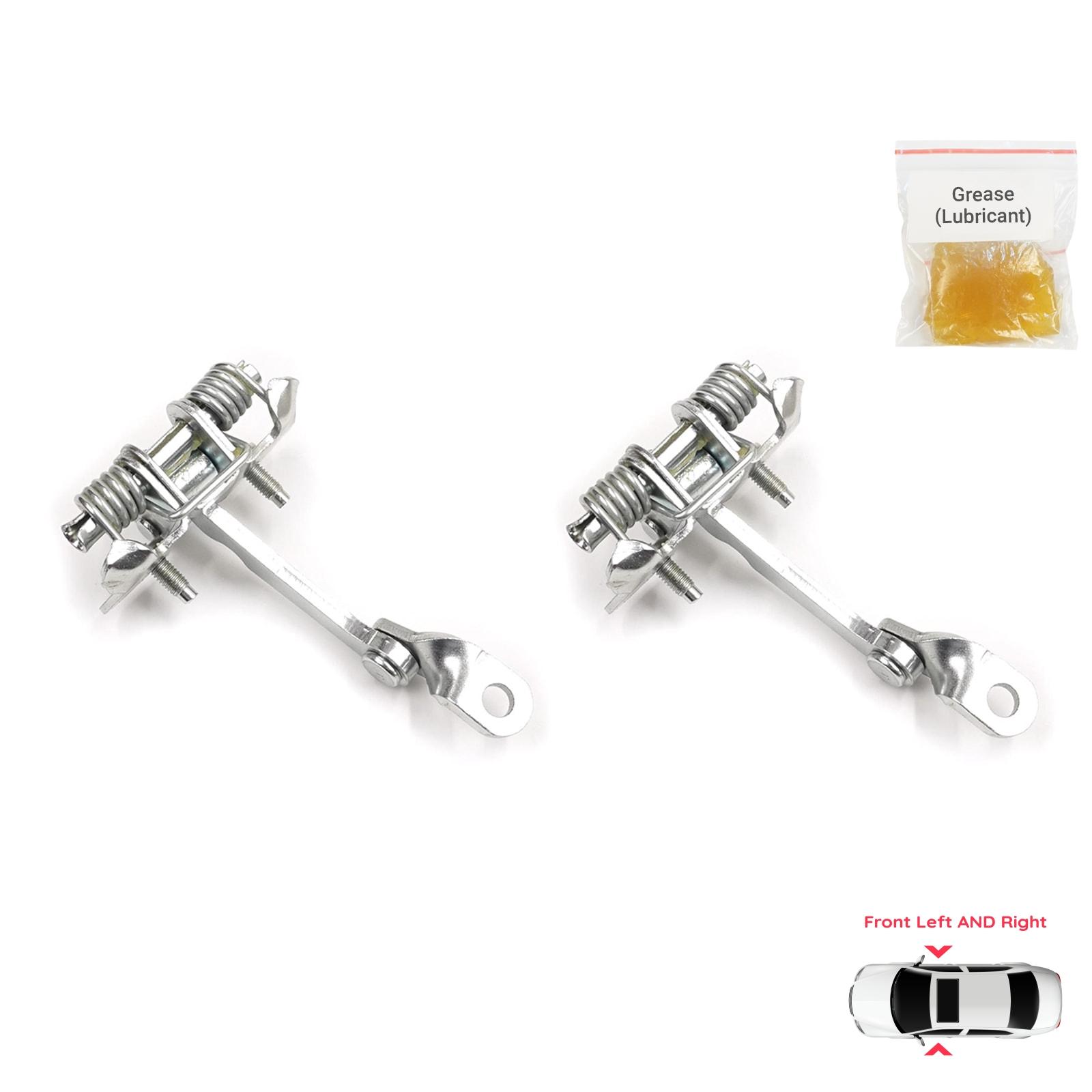 

EDP63-1 2 Pieces Front Door Hinge Stop Check Strap Limiter 9181C8 for Peugeot 206 206+ HB CC SW