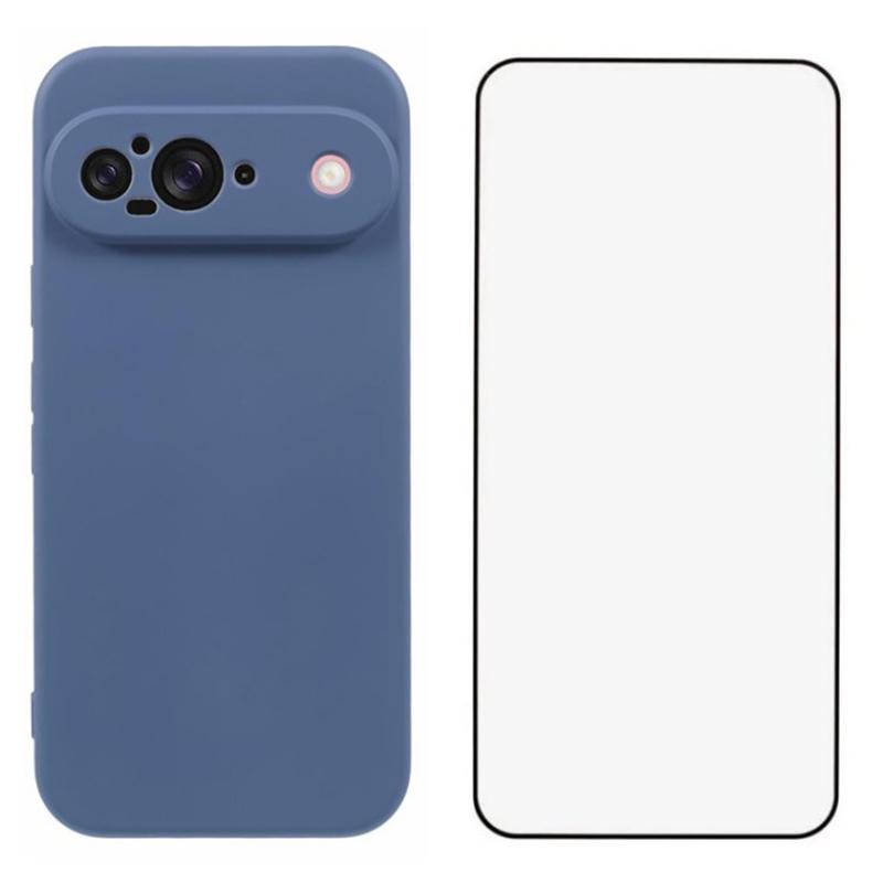 WANLONFENG RB2 Series for Google Pixel 9 Case TPU Phone Cover with Screen Protector