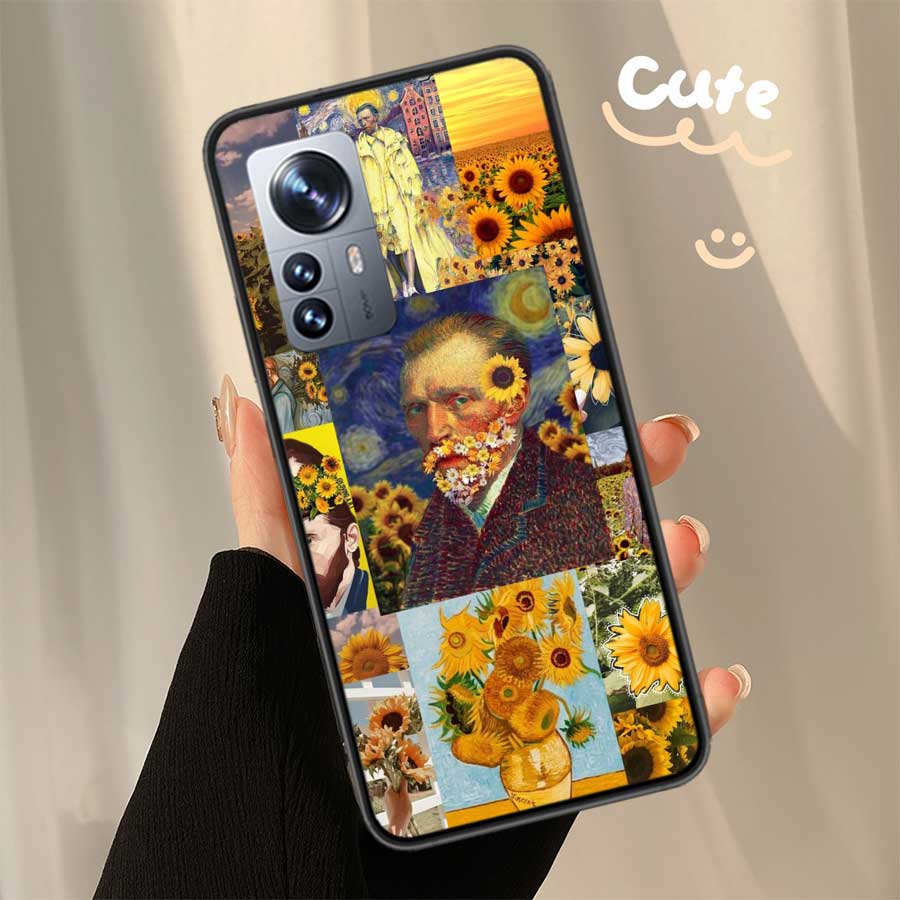 Van Gogh Oil Painting Art Phone Case For Xiaomi Mi 13 12 11T 10T 12T Pro 12X 11i 11 Ultra 10 Lite 5G 9 8 6X 5X A1 A2 Cover Capa