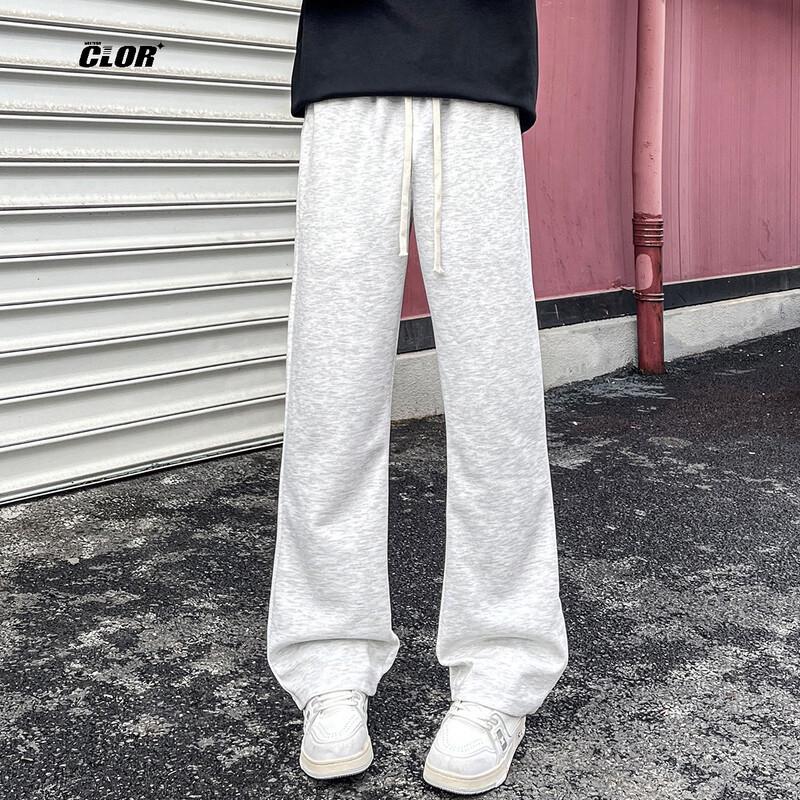 CLOR Men's American Style Flared Wide-Leg Pants CL70