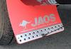 JAOS Mud Guard III Front for Delica All B621304F Set, Red, D5 (Model Year 07.01-) [Suitable for Models]