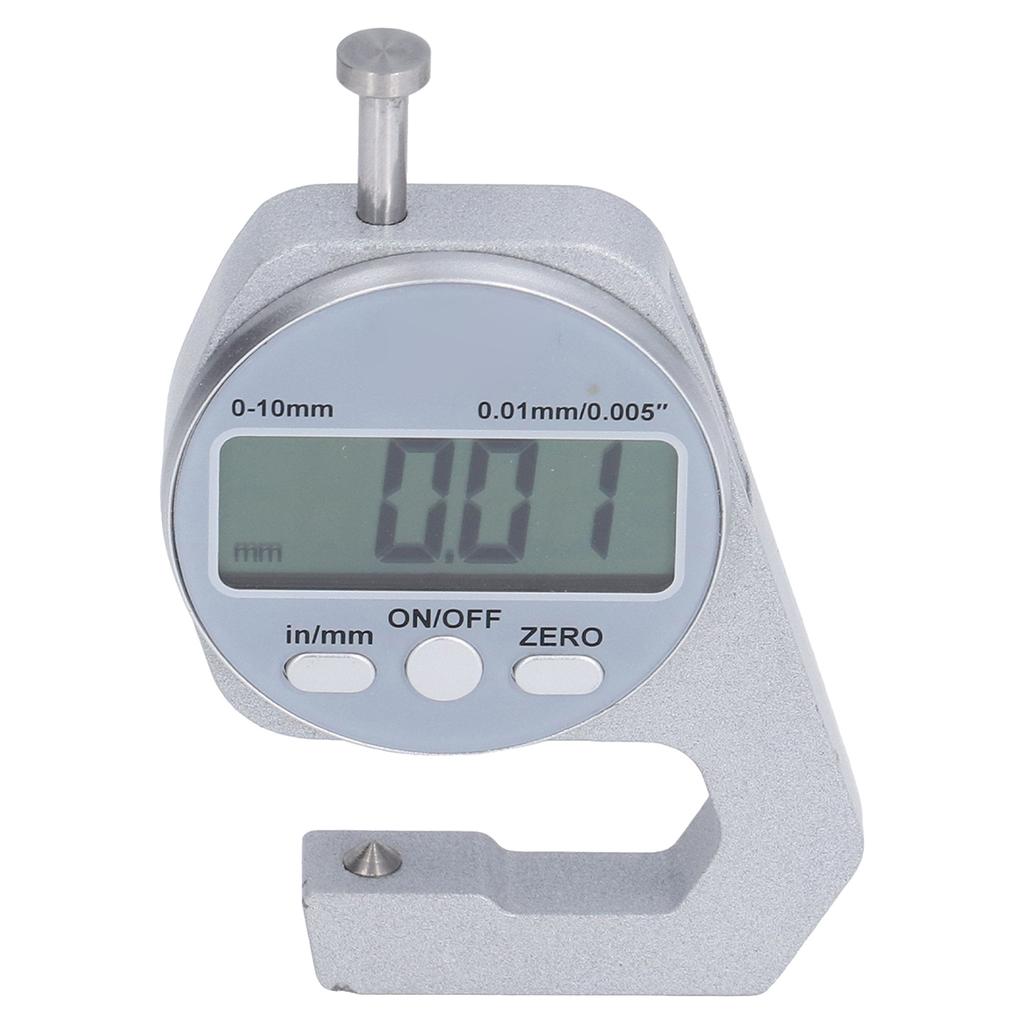 Digital Thickness Gauge 0‑10mm Range Mini Electronic Caliper Thickness Meter with LCD Digital Display