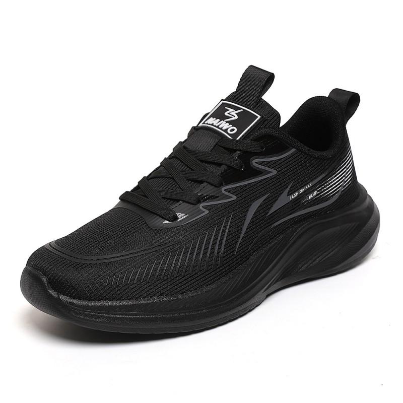 Mens Lightweight Breathable Mesh Running Shoes Outdoor Walking Jogging Comfortable Low-Heel Sneakers