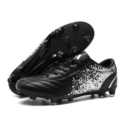 Football Shoes Men Long Spike Ankle Boot Outdoor Sport Gym Training Youth Male Teenager Soccer Athletic Shoes Big Size