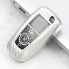 TPU Carbon Fiber Car Smart Key Case Cover Bag Keychain for Ford EcoSport Edge S-MAX Ranger Lincoln Mondeo 2017 2018