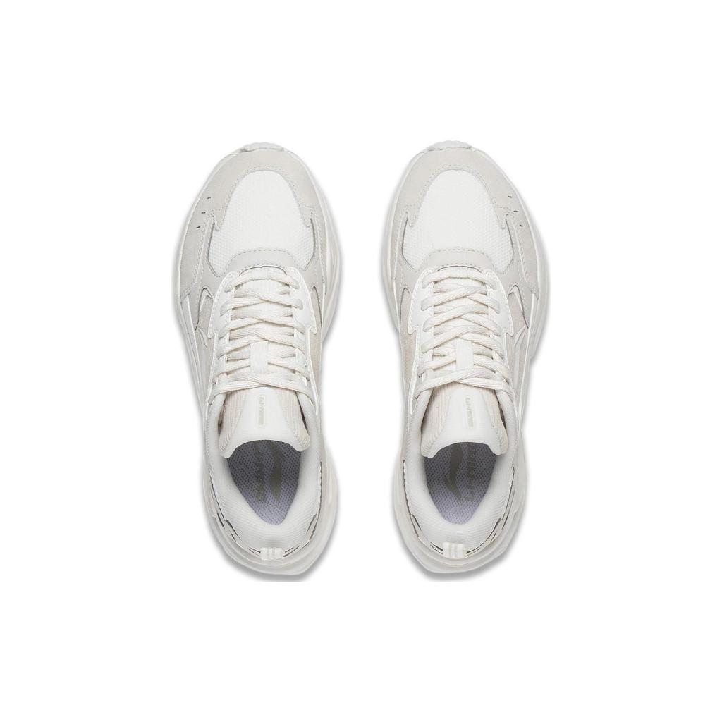 Li Ning Qixing Textile, Synthetic Leather Cushioning Slip Resistant Cushioning Slip Resistant Low Top Running Shoes ARXU008-1