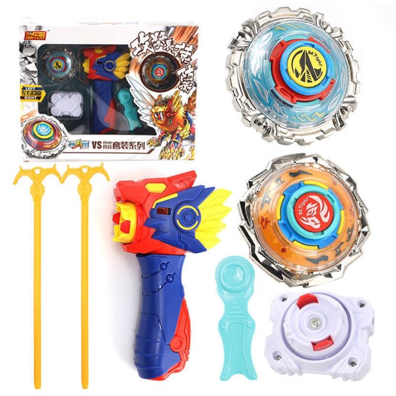Exciting Beyblade Burst Toy Set With Launchers For Epic Battles And Multi-player Fun
