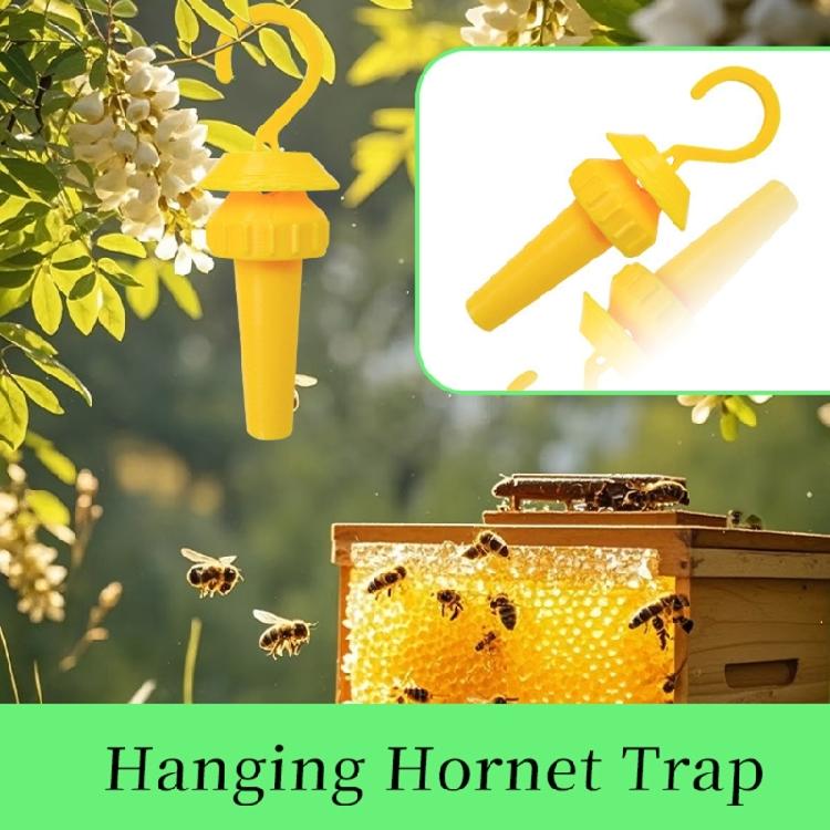 Insect Trap With Escape Chamber Weather Resistant Hanging Design For Camping Tent Backyard Tree Mounting Easy Clean