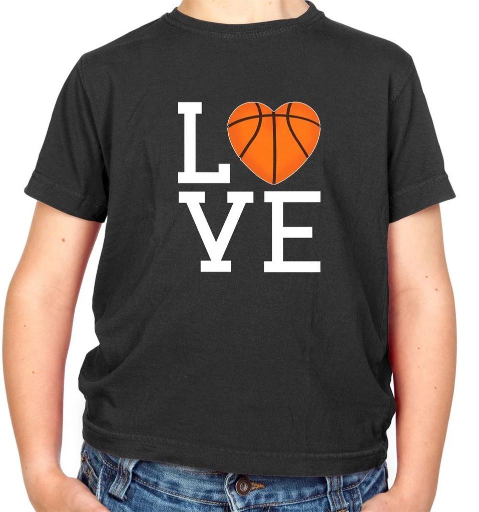 I Love Basketball Kids T-Shirt - Sport - Sports - Team - Player - Basket Ball