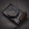 Iborrys Premium Solid Wood Camera Compatible with Sony and RX100VII with Dedicated Quick Release Plate and Premium Retro Natural Wood Handle Ebony