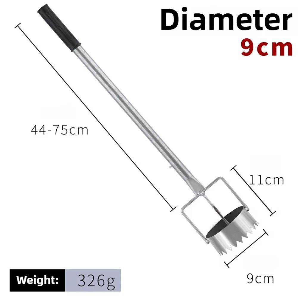 

1Pcs Metal Plastic Film Puncher 5cm/9cm Film Puncture Tool Agricultural Film Breaker Gardening Tool 9cm