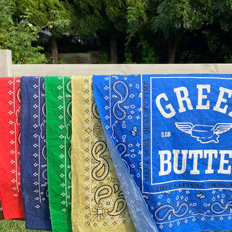 GREENBUTTER Butter Wing Bandana (Navy)