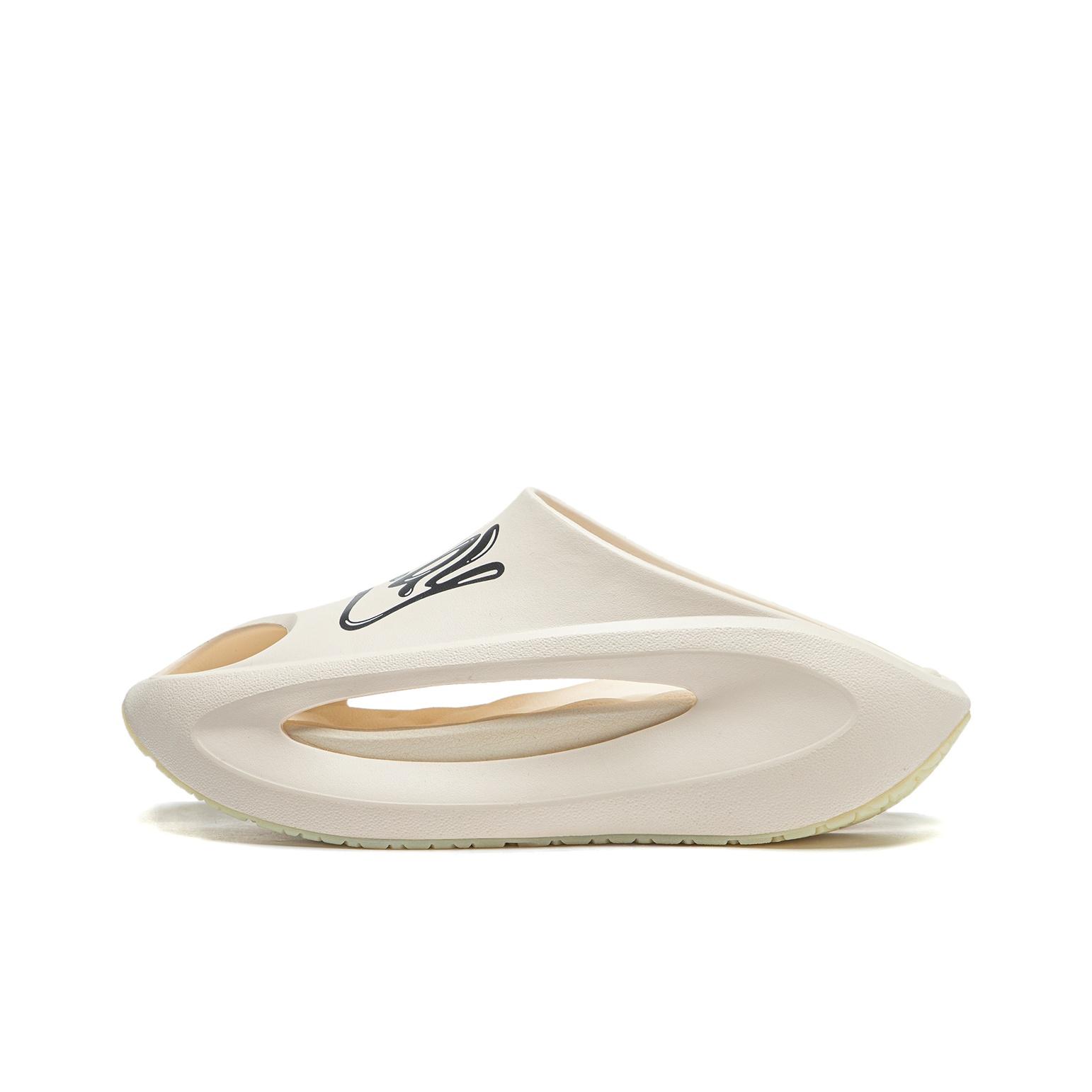Li Ning Cloud Travel Slay Удобные модные сандалии-слайды унисекс обувь Off-White AZSU005-1 39⅔