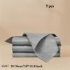 5/10er-Pack Mikrofasertücher zur Glasreinigung - Gewebt, Superabsorbierend, Fusselnd, Streifenfrei für Fenster, Spiegel, Küche