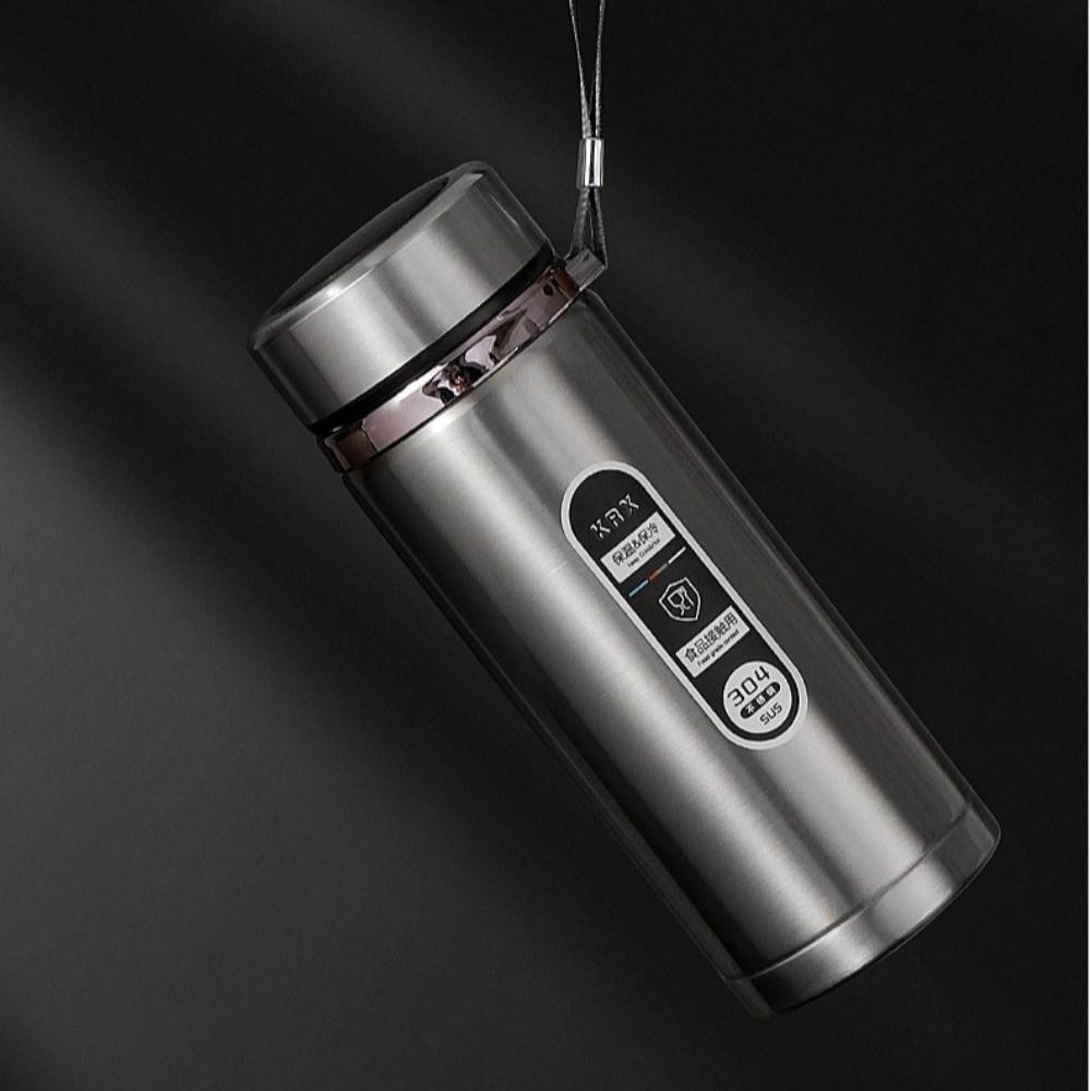 Nowa Izolowana Butelka na Wodę 500ml z Wyświetlaczem Temperatury LED Szczelny Kubek do Picia Przenośny ze Stali Nierdzewnej Biurowe Kubki na Herbatę