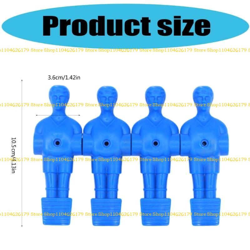 A1A2 Table Soccer Player Replacement Part Foosball Man Statue Table Soccer Figurine