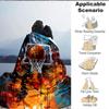 1pc Basketball Hoop Blanket, Lightweight Flannel Throw Blanket for Sofa, Bed, Travel, Camping, Living Room, Office, Couch066