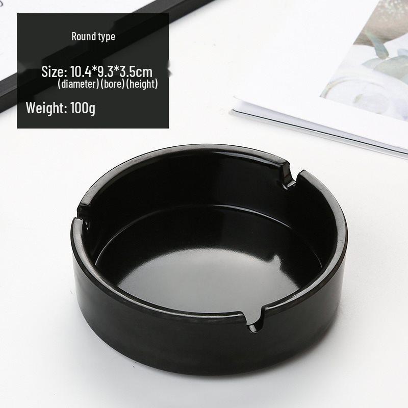 Colorful Drop-Resistant Melamine Ashtray for Hotels, Cafes, Homes, and Bars