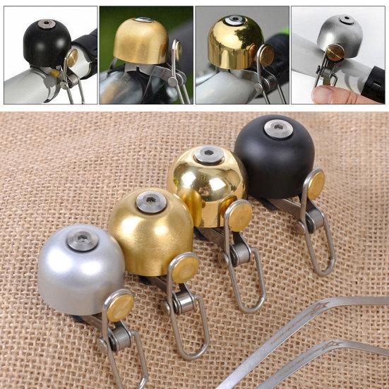 Vintage Loud Metal MTB Road Bike Bicycle Cycling Handlebar Safety Alarm Bell