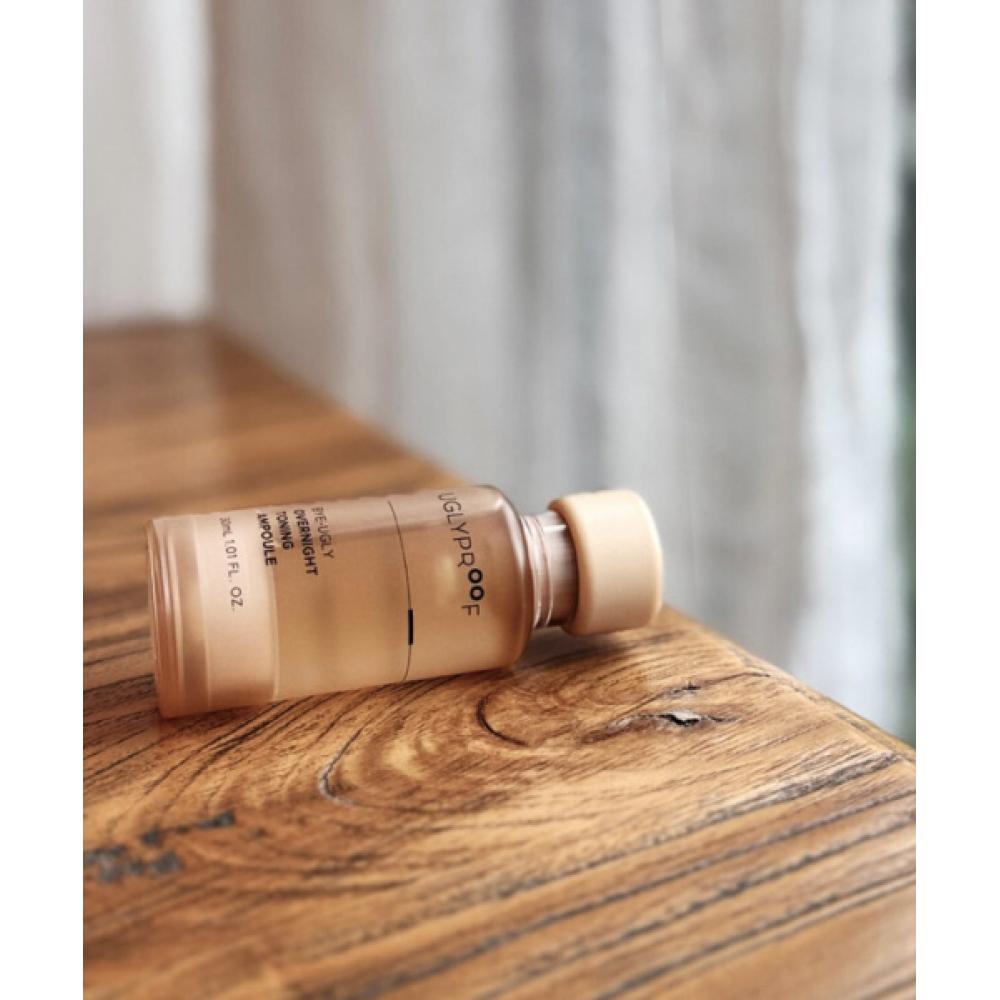 Uglyproof Biogley Overnight Toning Ampoule 30ml