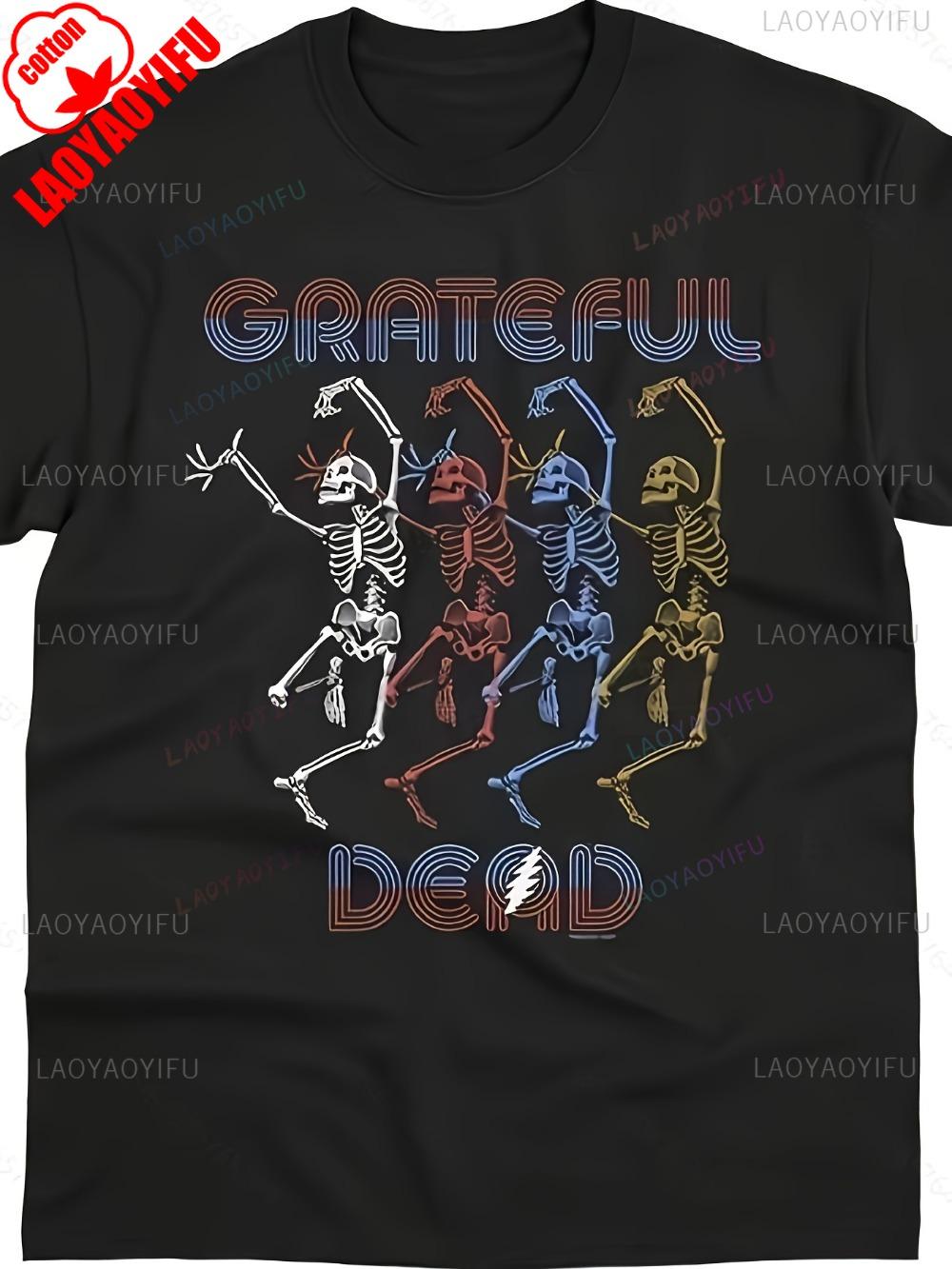 

ZX Футболка Жидкий Синий Унисекс-Взрослый Стандартный Grateful Marquee Dead Хлопковая футболка Дышащая Camisetas Ностальгия Ретро Уличная Мода Топы 3XL