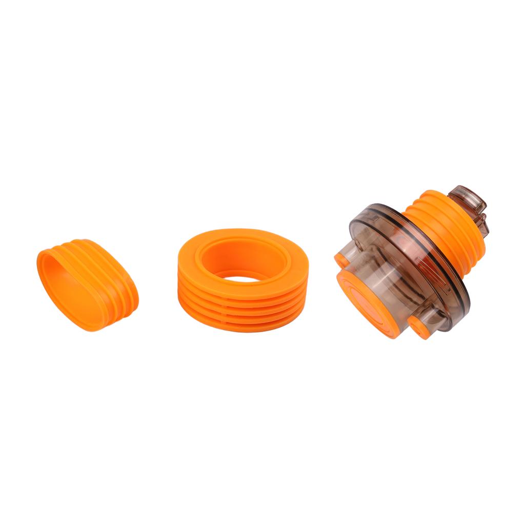 74*95mm Triple Seal Drain Fast Drainage Kitchen Adapter Dual-layer Silicone Seals Secure Connection Technology
