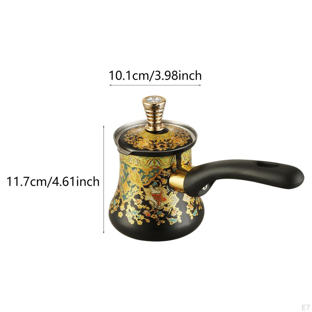 Coffee Pot Butter Milk Warmer Jug Chocolate Melting Teapot for Home Restaurant
