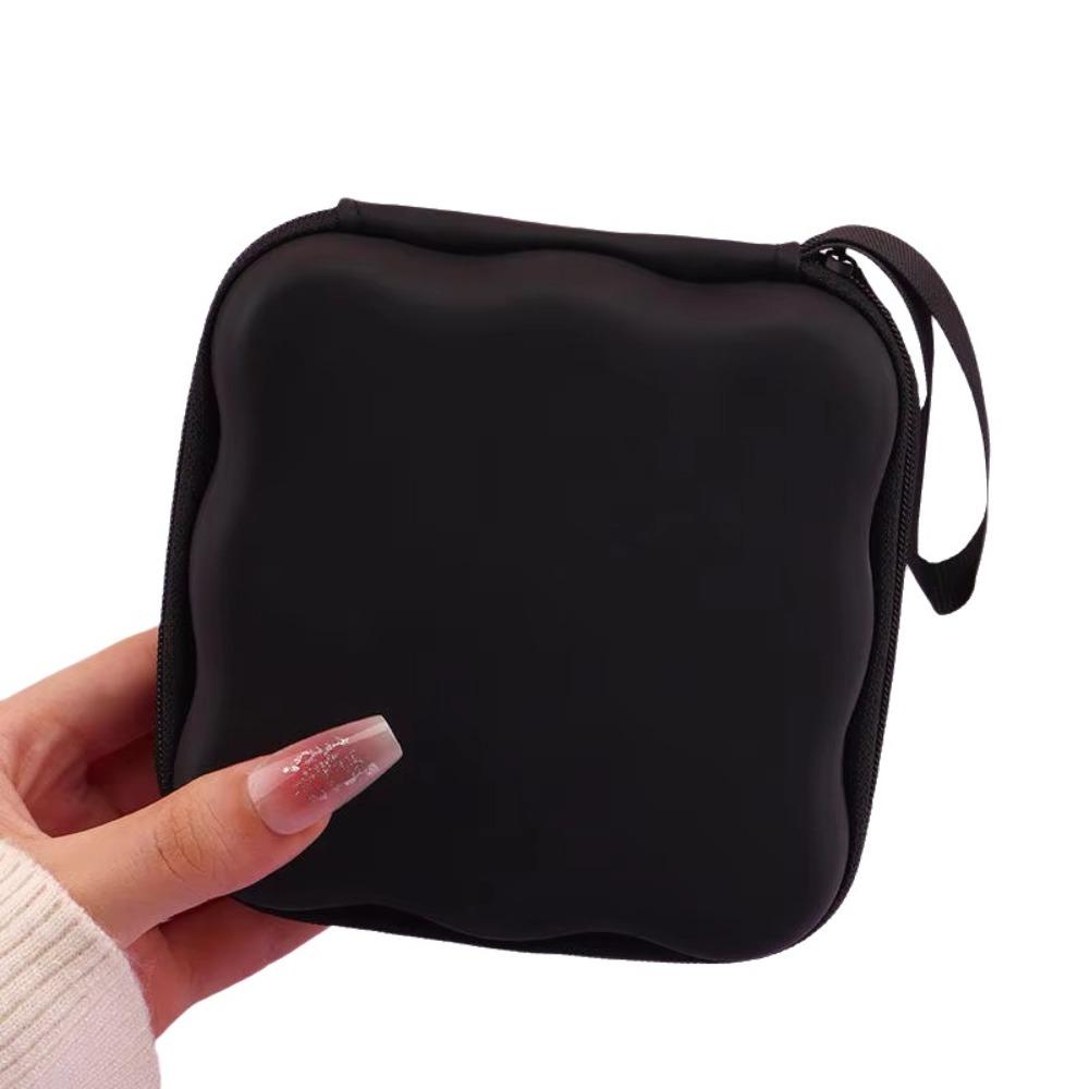 Portable Cable Organizer Zipper Closure Charger Protector Cute Cord Storage Bag USB