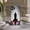 Cool C-Chess A-Art Phone Case For iPhone 17,16,15,14,13,12,11 Plus,Pro Max,XS,Soft Silicone Black Cover