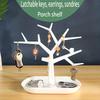 1pc Branch Type Storage Rack Plastic Jewelry Storage Rack Tree-Shaped Creative Watch Jewelry Display Stand Home Decoration