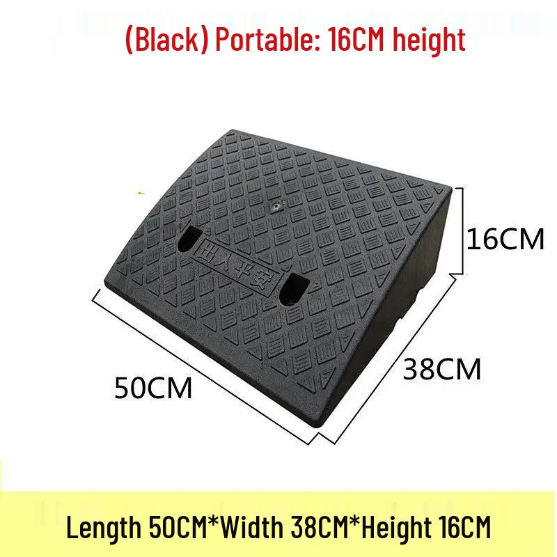 Plastic Car Curb Ramp Threshold Mat for Road Climbing