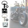 Quick Release Secure Locking 1/4 D Rings Locking Fastener Screws Set Fit for Motorcycle Body Panels No Tool Installation