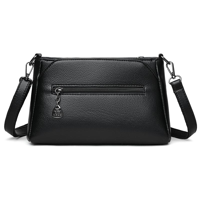 PU Middle-aged Mother Bag Women's Shoulder Crossbody Small Square Bag