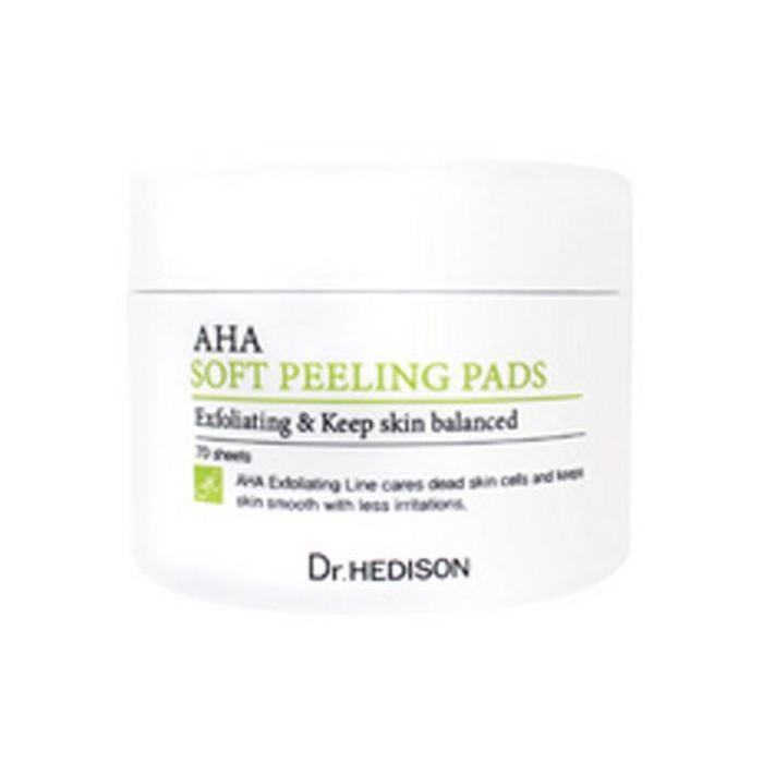 [QNTV7064_58] Dr. HEDISON AHA Soft Skincare Peeling 70 Sheets (39845360)