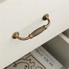 Drawer Pulls Zinc Alloy Dressers Knob Cupboard Handle Vintage Furniture Handle Simple Bedside Cabinet pull Enduring
