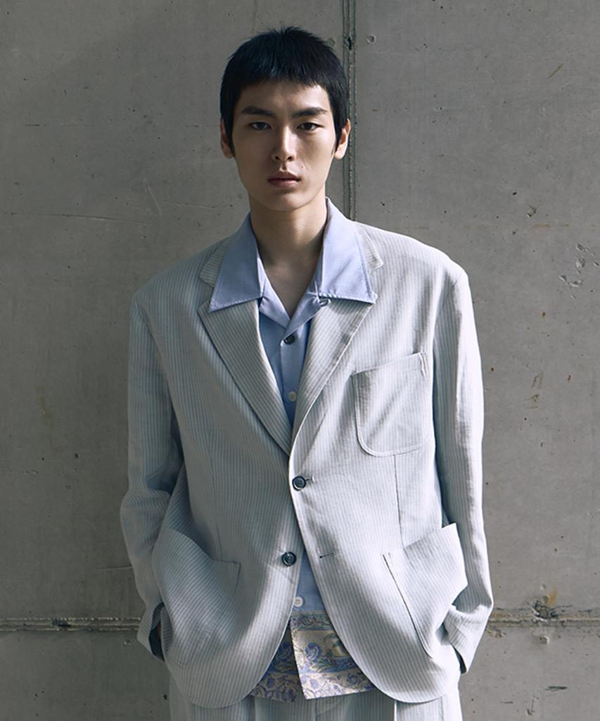 Hongwoosung Relaxed Form Suit_Gray