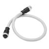0.5m Backbone Cable 7 8in Thread 5pin Male to Female Connector Waterproof Universal for Motor Rail Transit