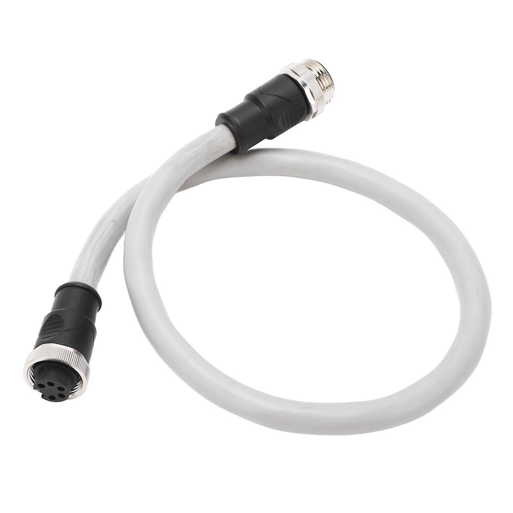 0.5m Backbone Cable 7 8in Thread 5pin Male to Female Connector Waterproof Universal for Motor Rail Transit