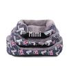 Four Seasons Universal Pet Bed - Customizable Logo, Fleece Warmth, Square Design for Dogs & Cats