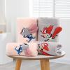 Zootopia Bath Towel Set: Soft & Absorbent Rabbit and Fox Design for Couples