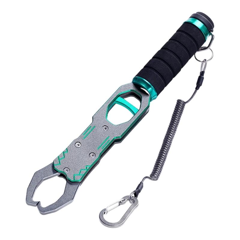 Fishing Tool with Integrated Weight Scale for Accurate Measurement and Easy Handling in Saltwater Angling
