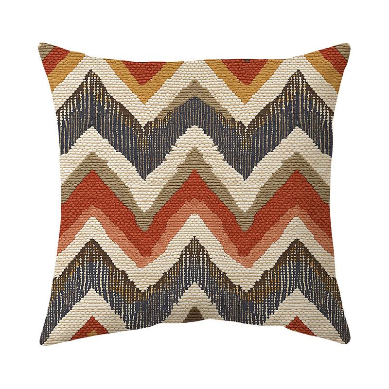 Pillow Cover Abstract Line Printed Cushion Cover Sofa Decoration Super Soft Pillow Cover