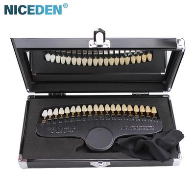 NICEDEN 20 Colori Guida Colore 3D Tabella Colori Denti Comparatore di Colore Set Sbiancamento Denti Sbiancamento Placchetta Dentale