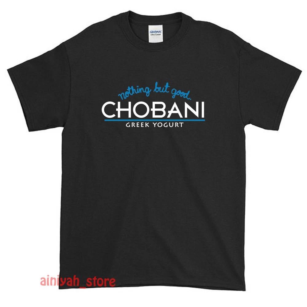 New Chobani greek yogurt Logo Men s Funny T shirt USA Size S-XXL S