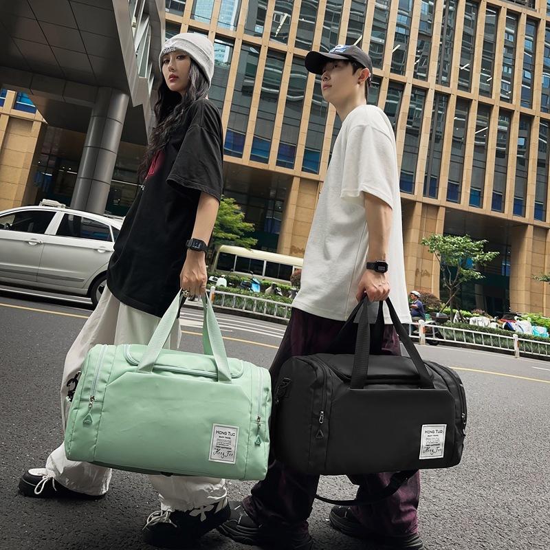 Large Capacity Handbag, Short-distance Business Trip, Portable Fitness Bag, Luggage, One Shoulder Oblique Span Sports Storage Bag