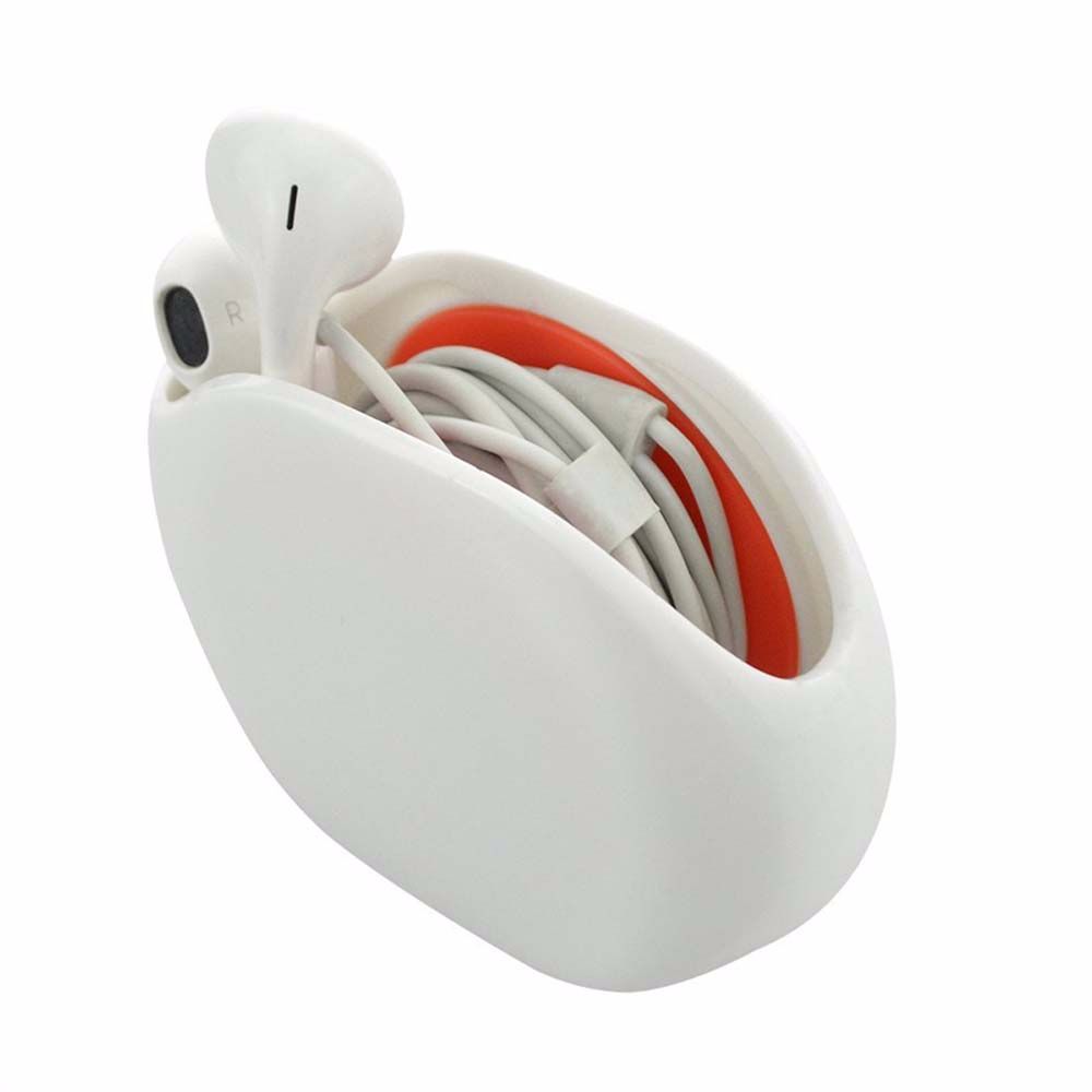 Cable Clamp Headphone Storage Phone Line Wire Winder Earphone Wrap Cable Winder Cable Organizer