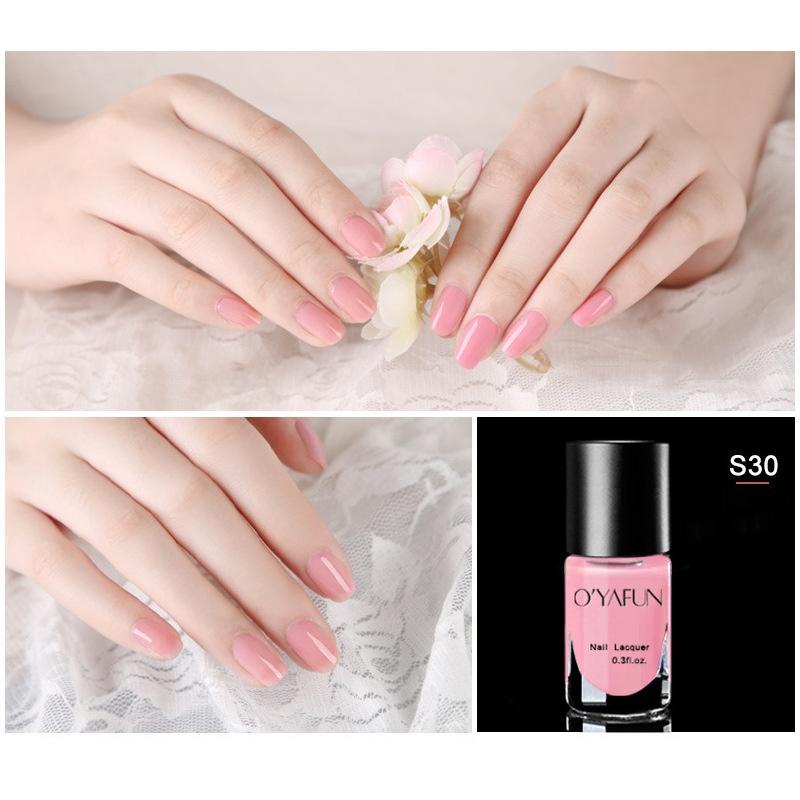 

Нюдовый разрываемый лак для ногтей, новый стиль, желе без запаха, быстросохнущий прозрачный лак для ногтей без запекания S30