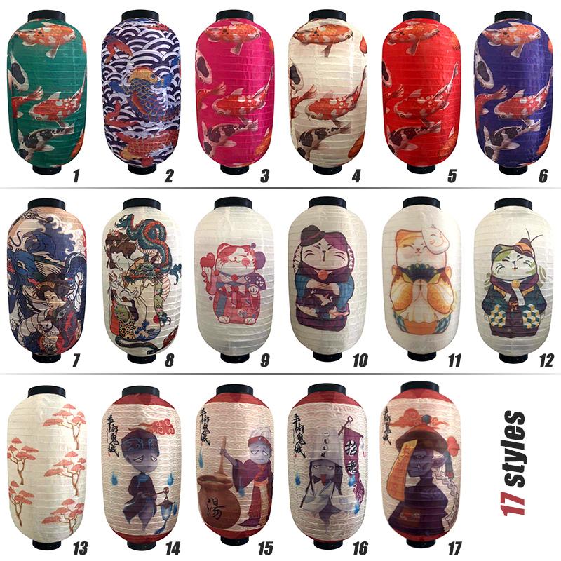 Waterproof Printing Japanese Style Hanging Lantern Diy Restaurant Bar Hotel Festival Decoration Wedding Party Christmas Decor