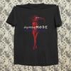 NOVÝ! Depeche Mode Tričko s krátkým rukávem Walking In My Shoes Černé Velikost S-5XL