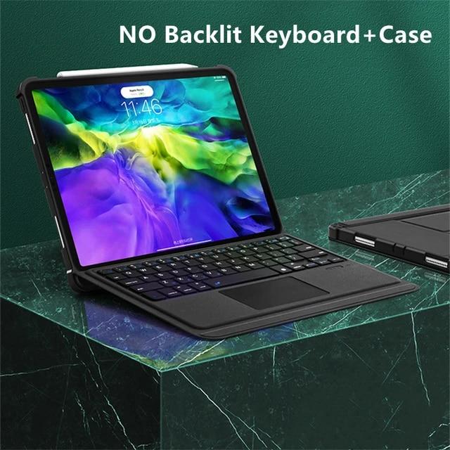 

Чехол с клавиатурой Magic Touch Pad для iPad Pro 11 2021 2020 Air 4, чехол с Bluetooth-клавиатурой для Apple iPad 10,2, 9, 8, 7th iPad 12.9 2018 2020